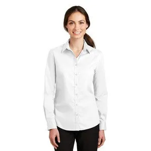 EMBROIDERED -Port Authority® SuperPro™ Ladies Twill Shirt