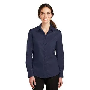EMBROIDERED -Port Authority® SuperPro™ Ladies Twill Shirt