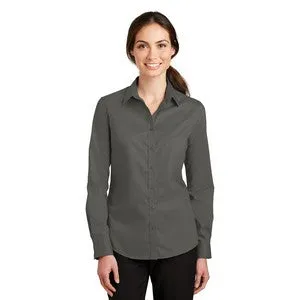 EMBROIDERED -Port Authority® SuperPro™ Ladies Twill Shirt