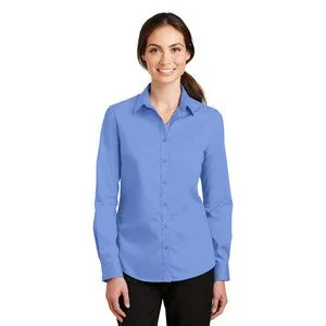 EMBROIDERED -Port Authority® SuperPro™ Ladies Twill Shirt