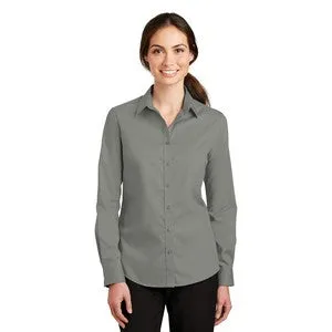 EMBROIDERED -Port Authority® SuperPro™ Ladies Twill Shirt