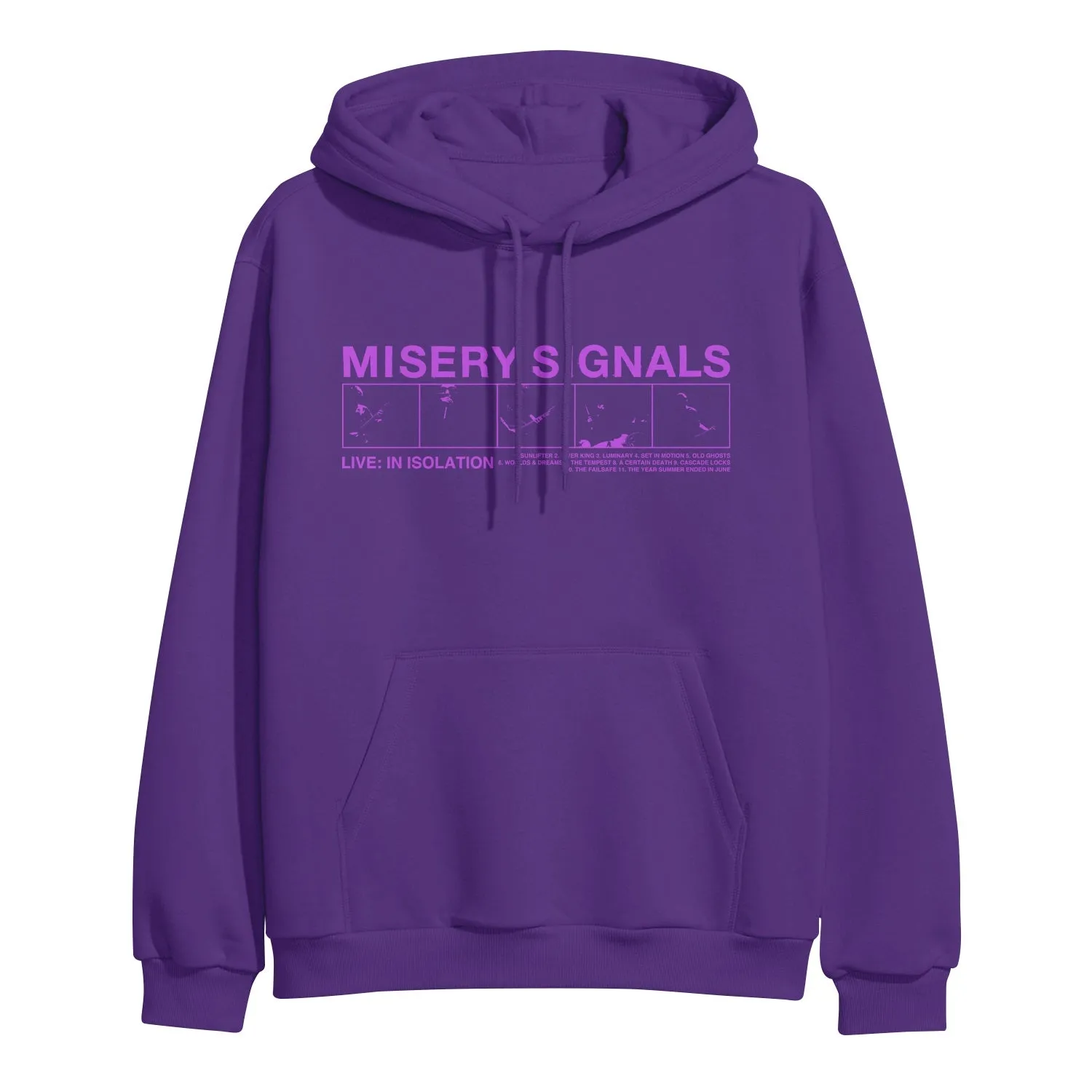Give Us A Sign Purple Hoodie