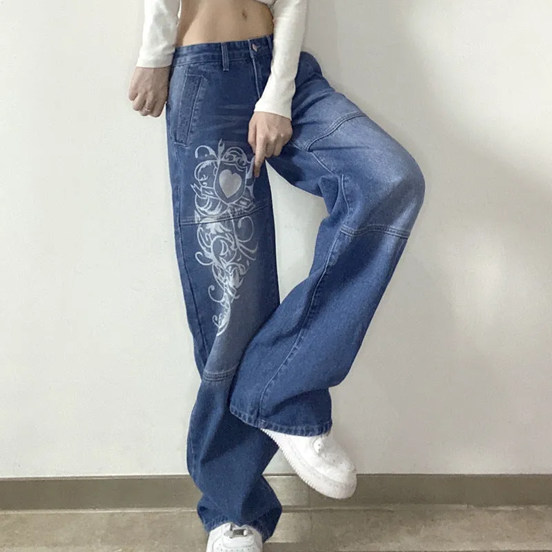 Low Waist jeans Oversize Wide Leg Baggy Pants | CozyCouture®