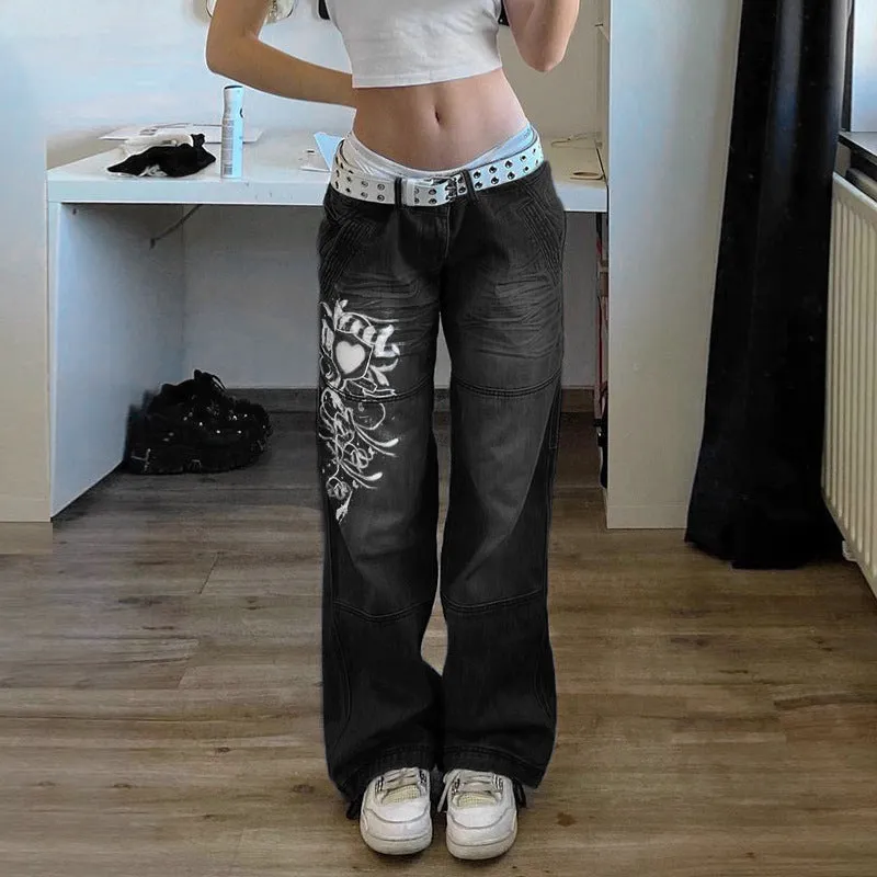 Low Waist jeans Oversize Wide Leg Baggy Pants | CozyCouture®