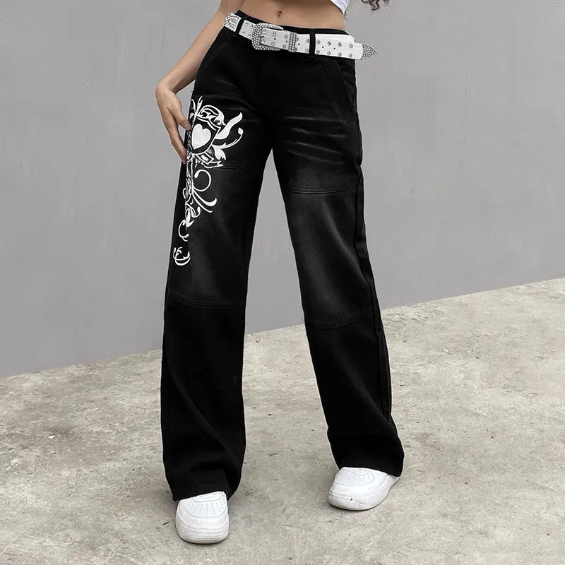 Low Waist jeans Oversize Wide Leg Baggy Pants | CozyCouture®