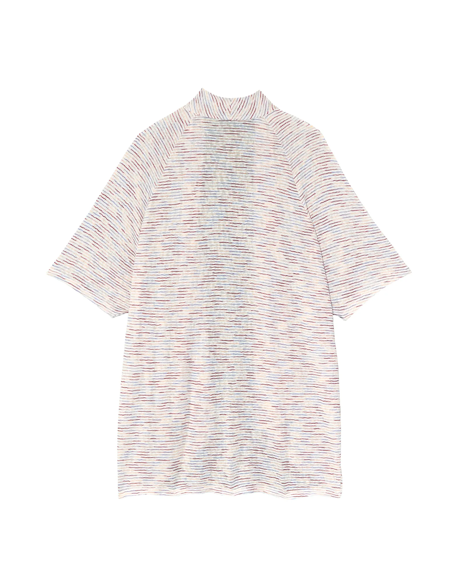 Lucile Spacedye Knit Cardigan | Ivory / Pink