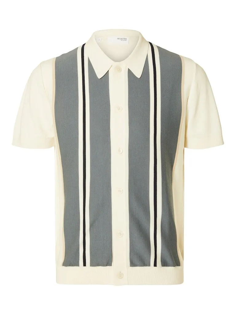 Selected Homme Mattis -  Strik polo cardigan